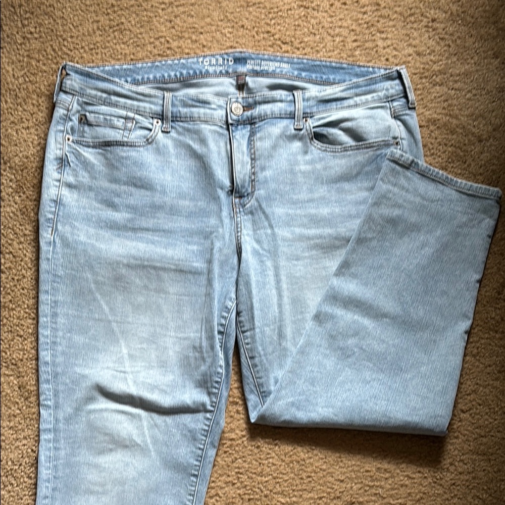 Torrid Perfect Boyfriend Ankle Jeans - 18 Short